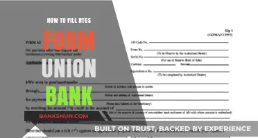 Step-by-Step Guide to Filling Union Bank RTGS Form Easily