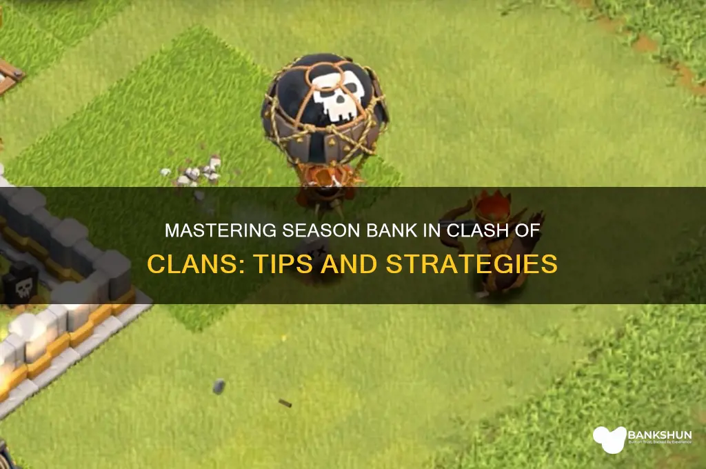 how to fill season bank in coc