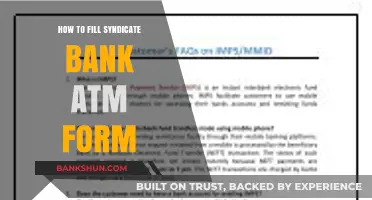 Step-by-Step Guide to Filling Syndicate Bank ATM Application Form