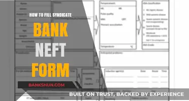 Step-by-Step Guide to Filling Syndicate Bank NEFT Form Easily