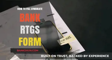 Step-by-Step Guide to Filling Syndicate Bank RTGS Form Easily