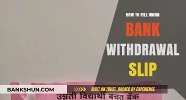 Step-by-Step Guide to Filling Union Bank Withdrawal Slip Easily