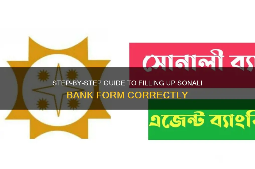 how to fill up sonali bank form