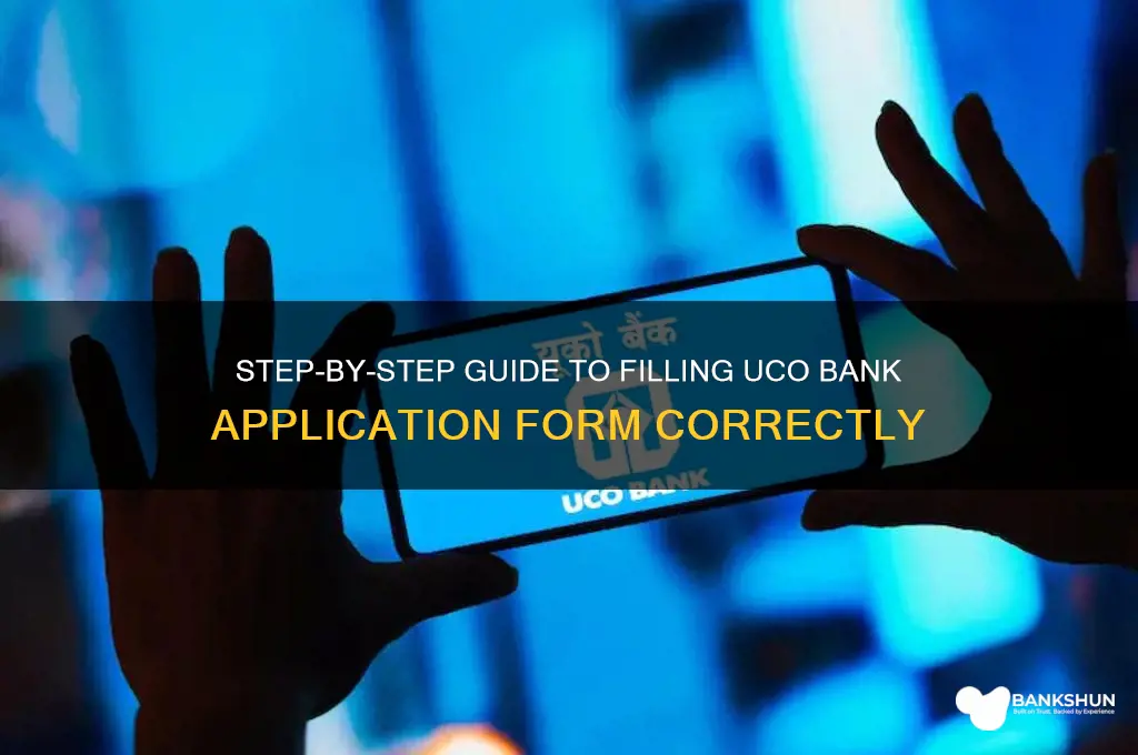 how to fill up uco bank form