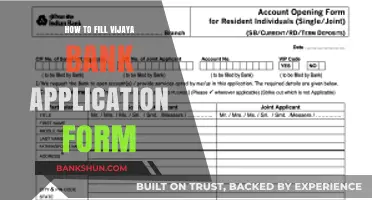 Step-by-Step Guide to Completing Vijaya Bank Application Form Easily