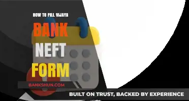 Step-by-Step Guide to Filling Vijaya Bank NEFT Form Easily