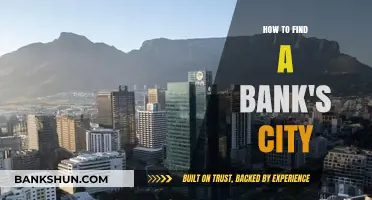 Locate Your Bank's City: A Quick and Easy Guide