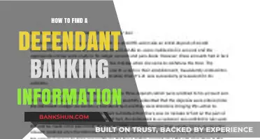 Locating Defendant Bank Details: A Comprehensive Guide for Legal Professionals