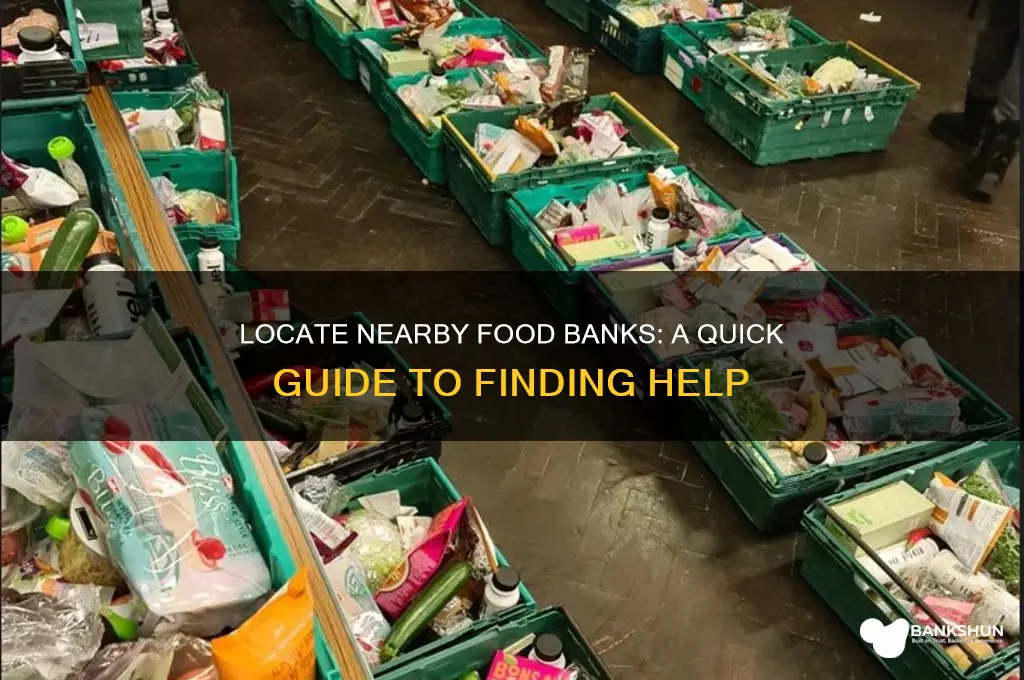 how to find a local food bank