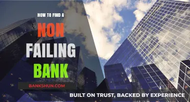 Securing Your Finances: How to Identify a Reliable, Non-Failing Bank