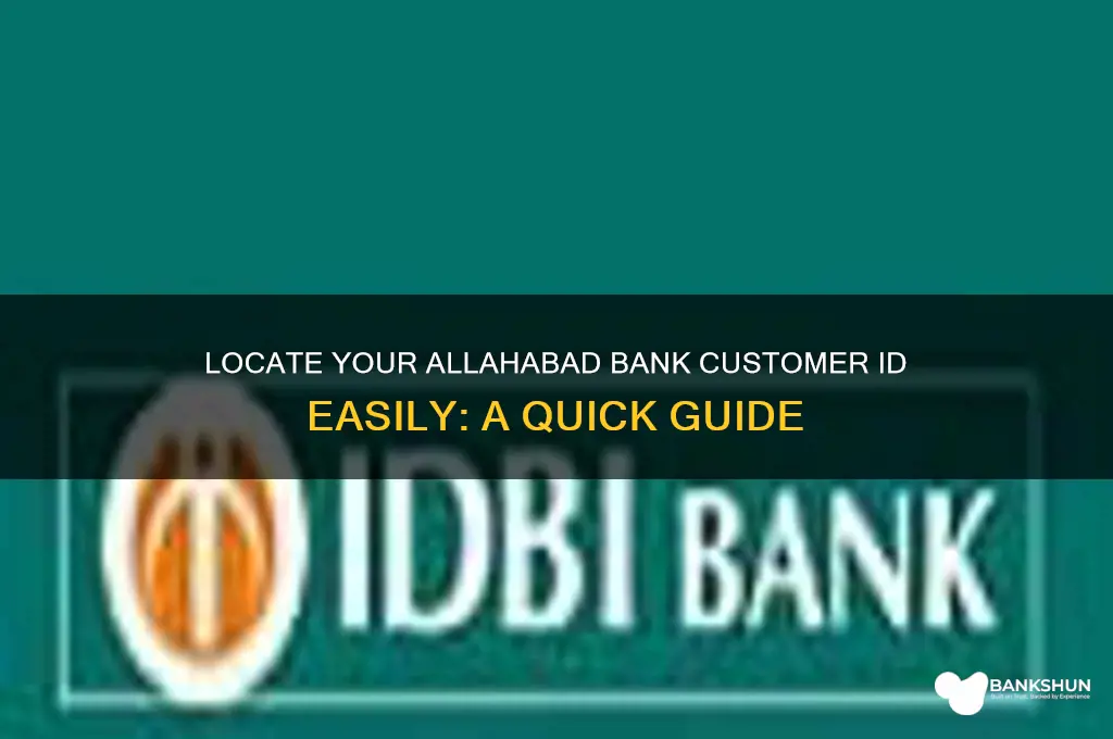 how to find allahabad bank customer id