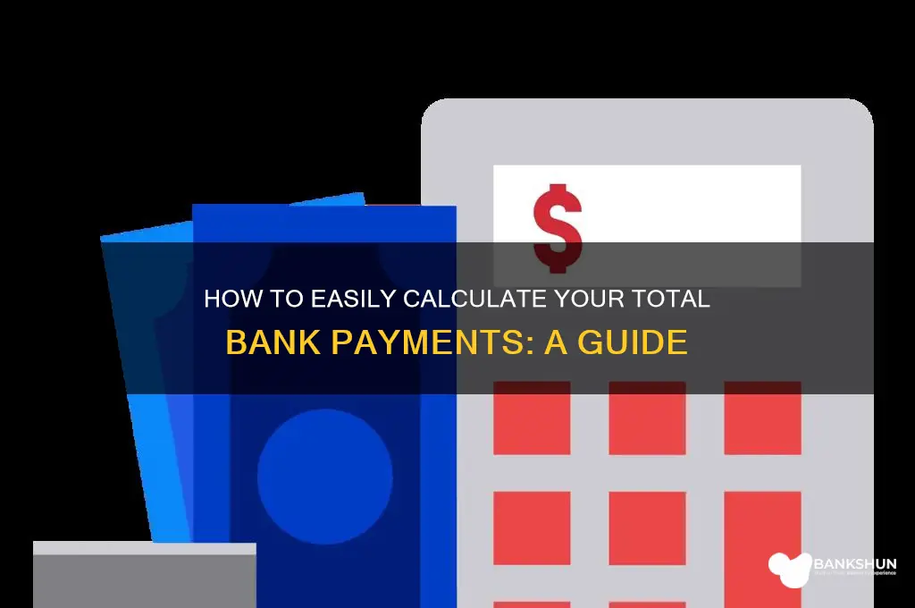 how to find amount paid to bank