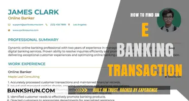 Locate Your E-Banking Transactions: A Step-by-Step Guide to Finding Records