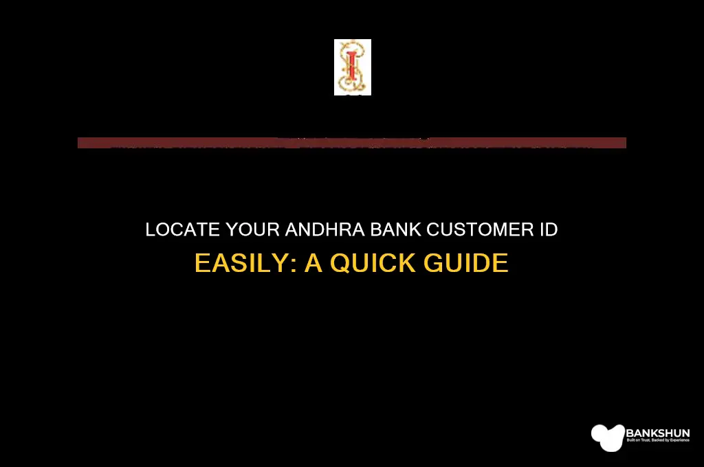 how to find andhra bank customer id