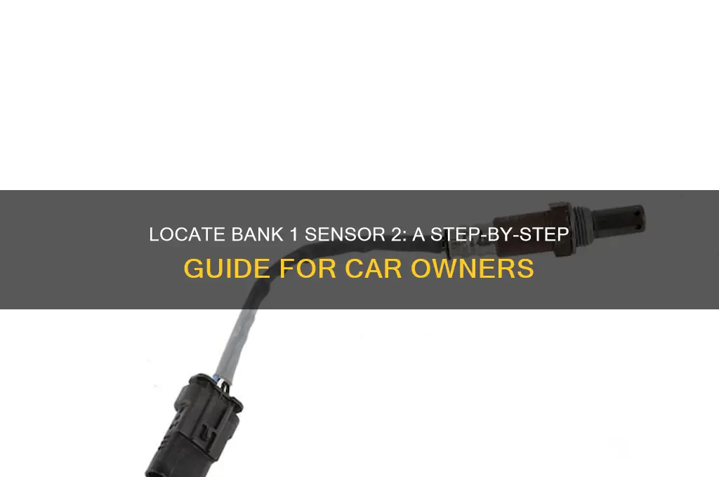 how to find bank 1 sensor 2