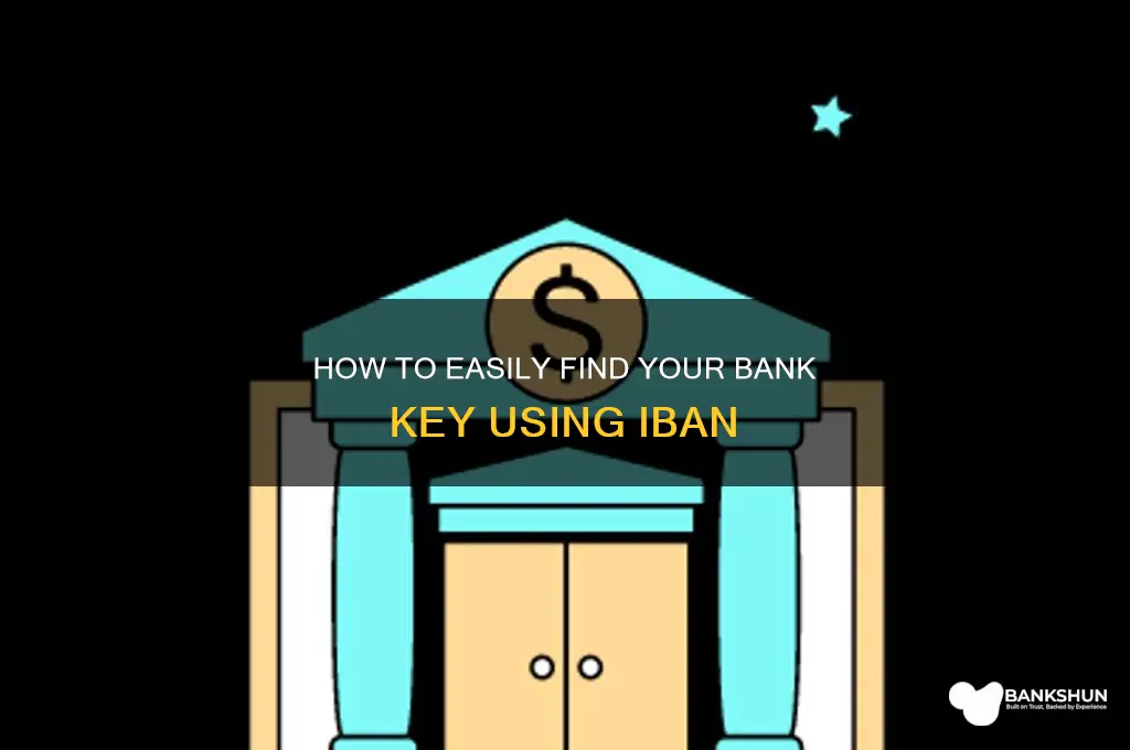 how to find bank key from iban