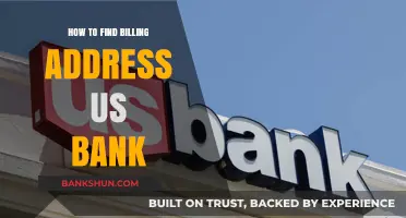 How to Locate Your US Bank Billing Address Easily