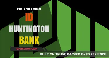 How to Locate Your Company ID for Huntington Bank Accounts
