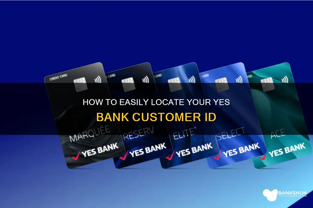 how to find customer id yes bank