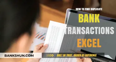 Identify Duplicate Bank Transactions in Excel: A Step-by-Step Guide