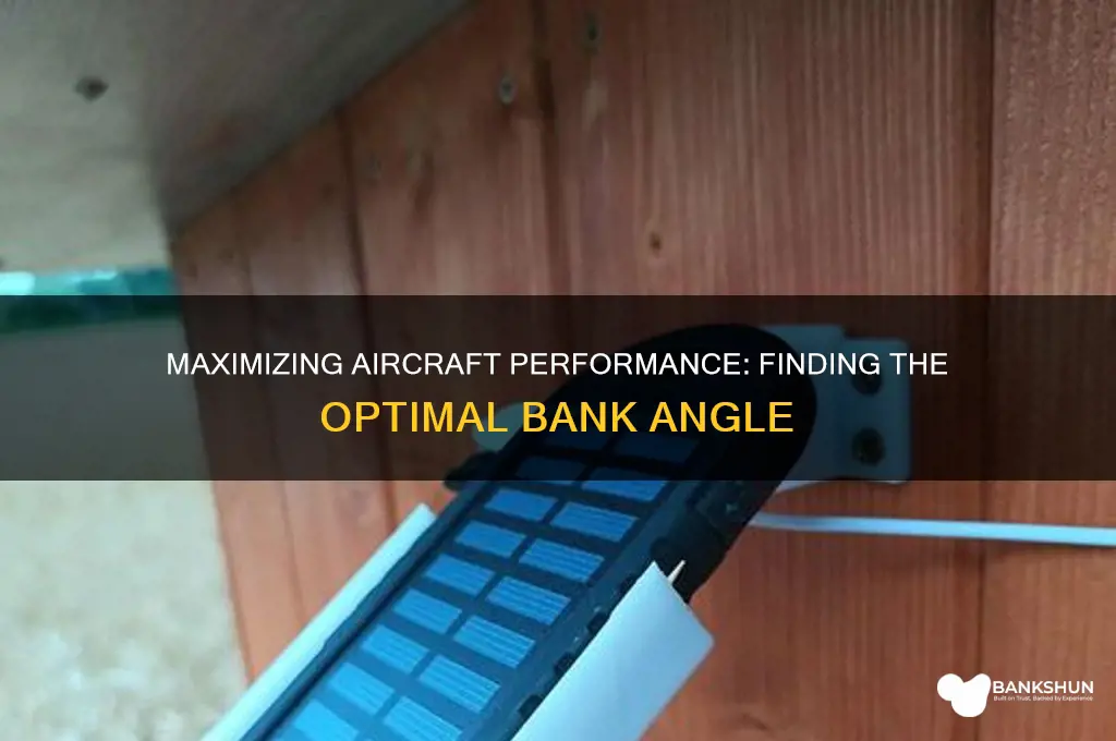 how to find max bank for aircaft