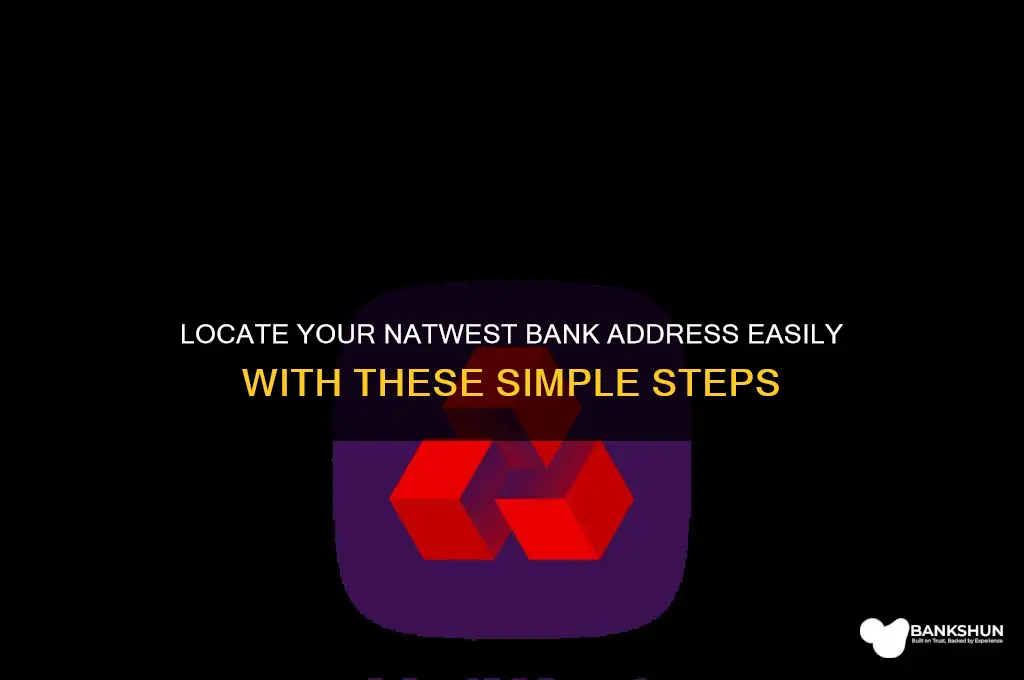 how to find my bank address natwest