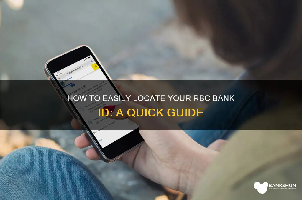 how to find my bank id rbc