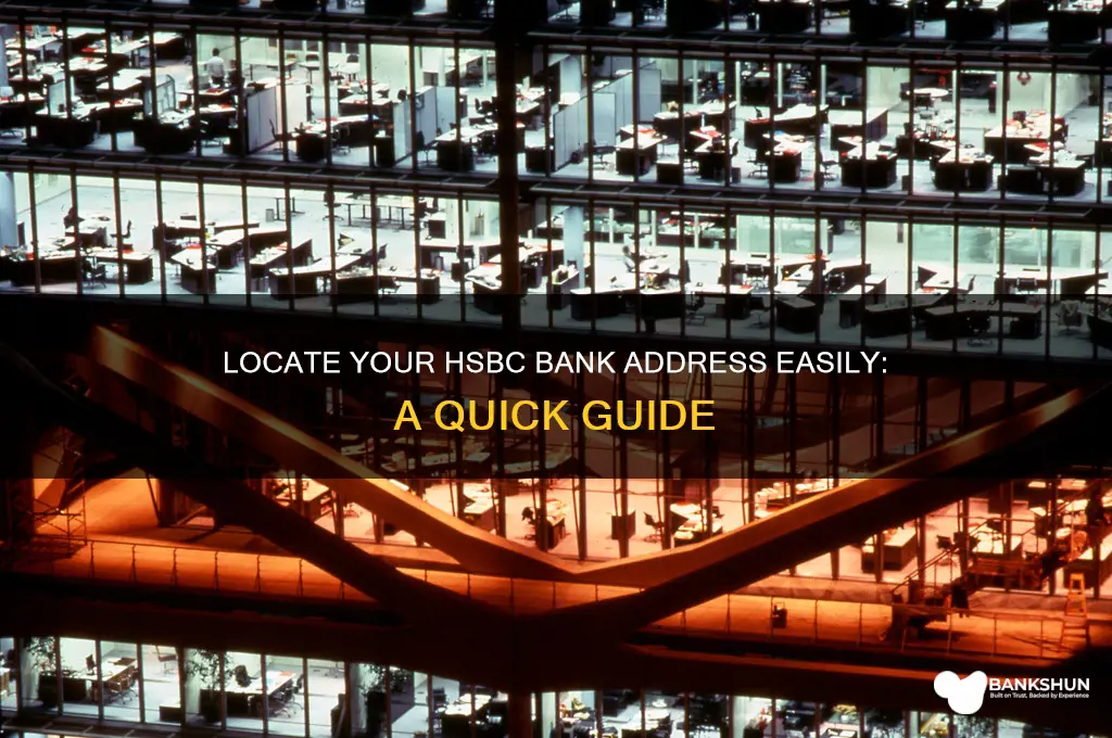 how to find my hsbc bank address