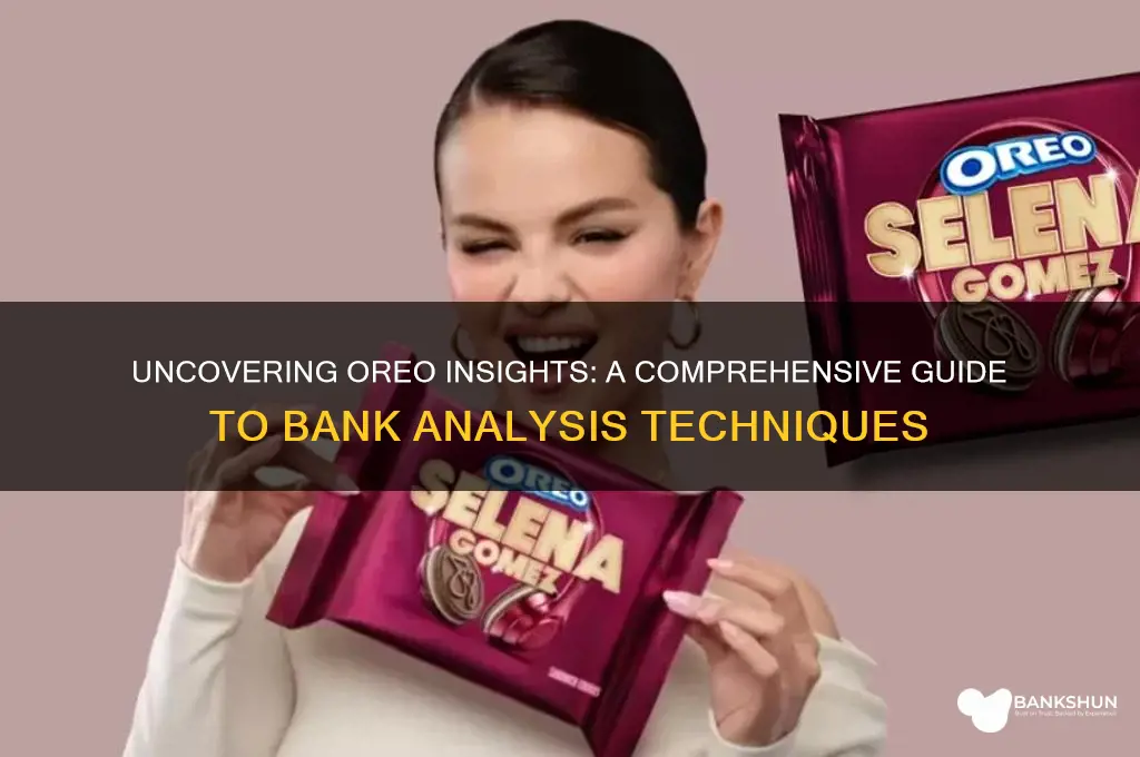 how to find oreo on bank analysis