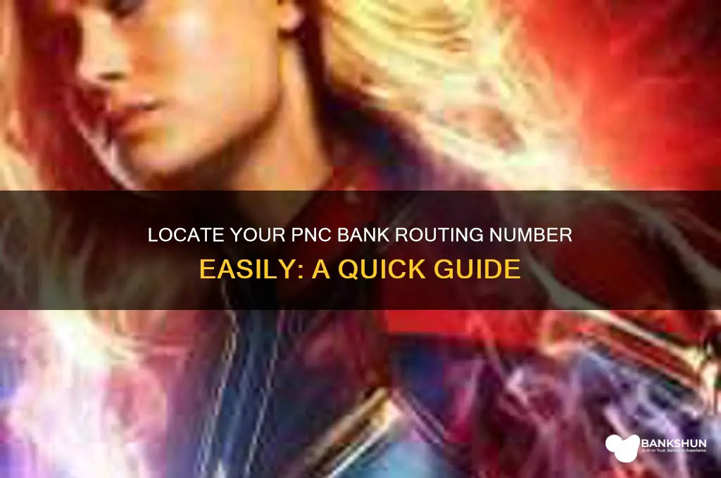 how to find pnc bank routing numbers