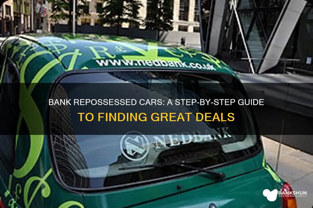 how to find repossesed cars from banks