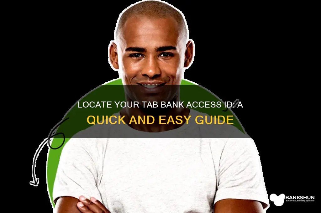 how to find tab bank access id