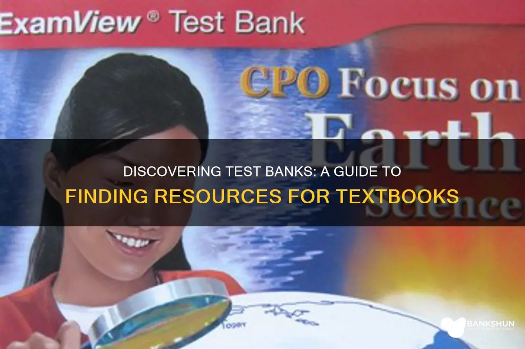 how to find test bank for textbooks