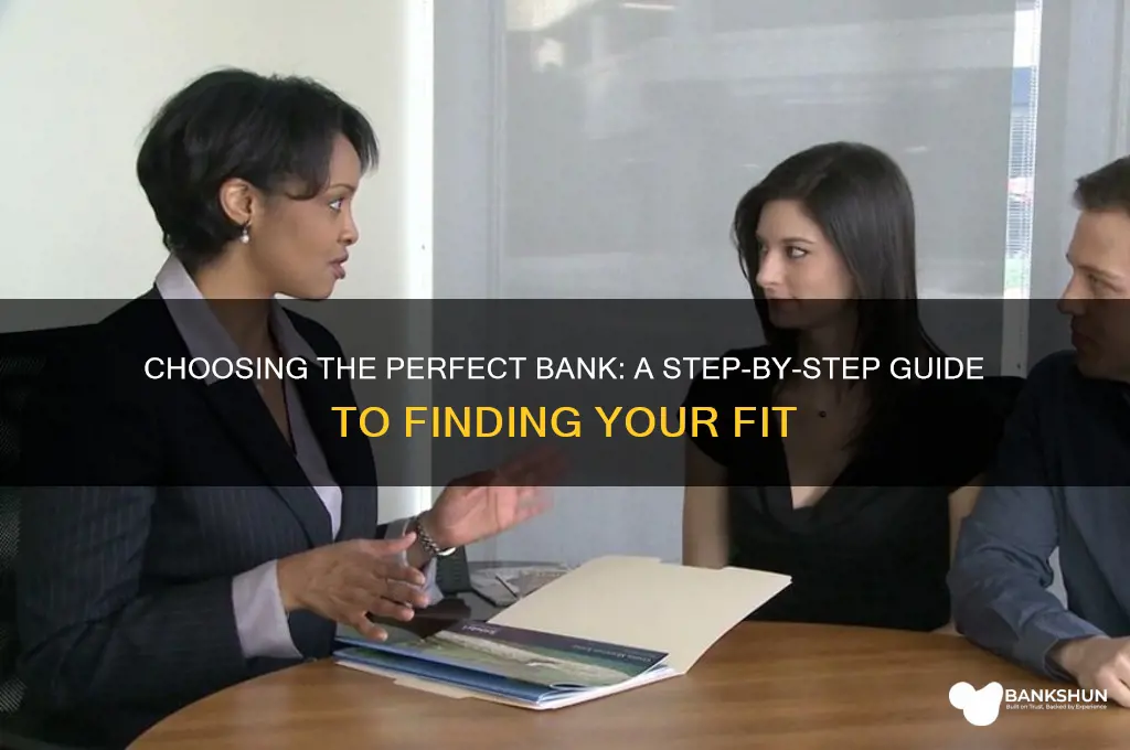 how to find the bank for you