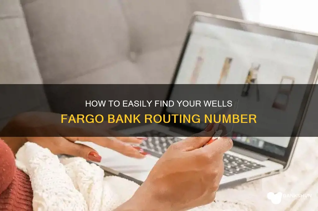 how to find wells fargo bank routing