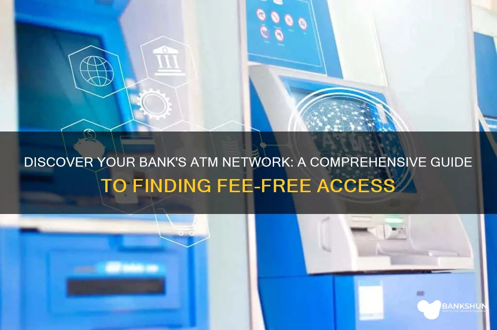 how to find your bank atm network