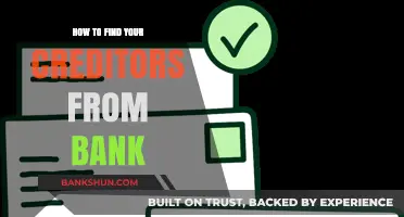 Locate Your Creditors: A Step-by-Step Guide Using Bank Records