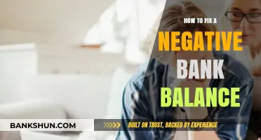 Quick Solutions to Turn Your Negative Bank Balance Positive