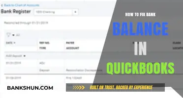 QuickBooks Bank Balance Fix: Step-by-Step Reconciliation Guide