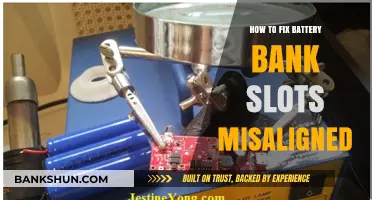 Fixing Misaligned Battery Bank Slots: A Step-by-Step Repair Guide