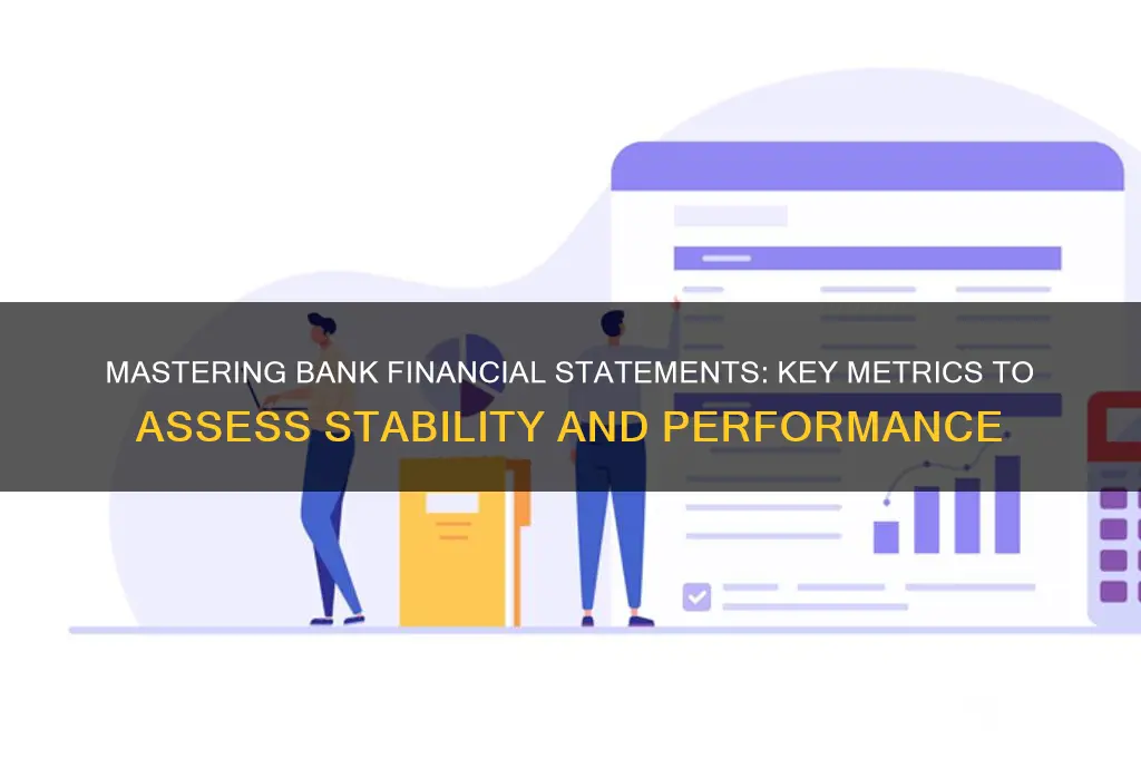 how to gauge a bank financials tatement