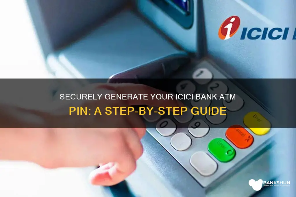 how to generate atm pin icici bank