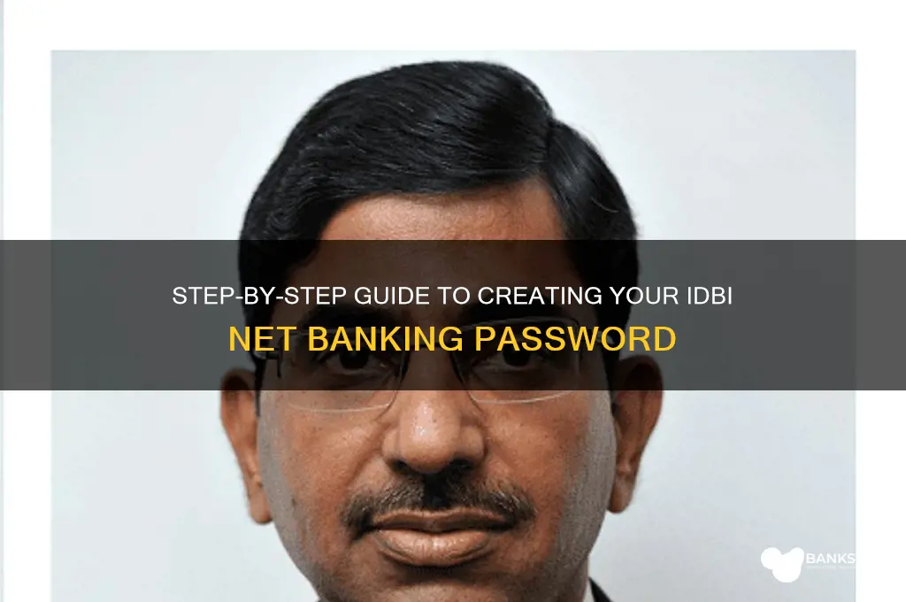 how to generate idbi net banking password