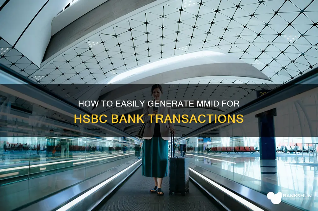 how to generate mmid for hsbc bank