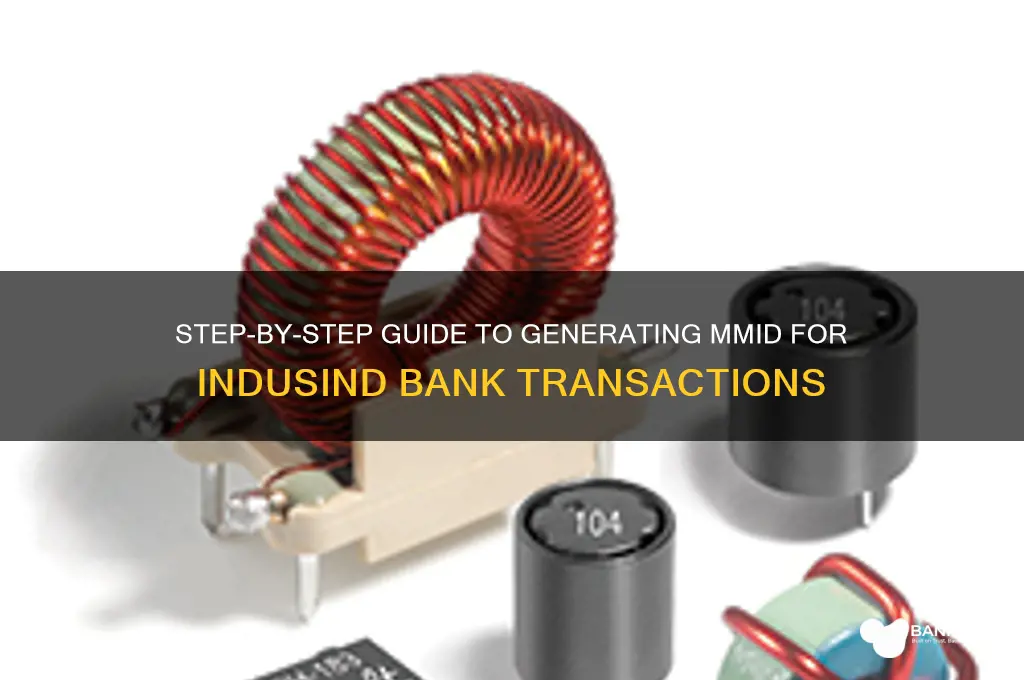 how to generate mmid for indusind bank
