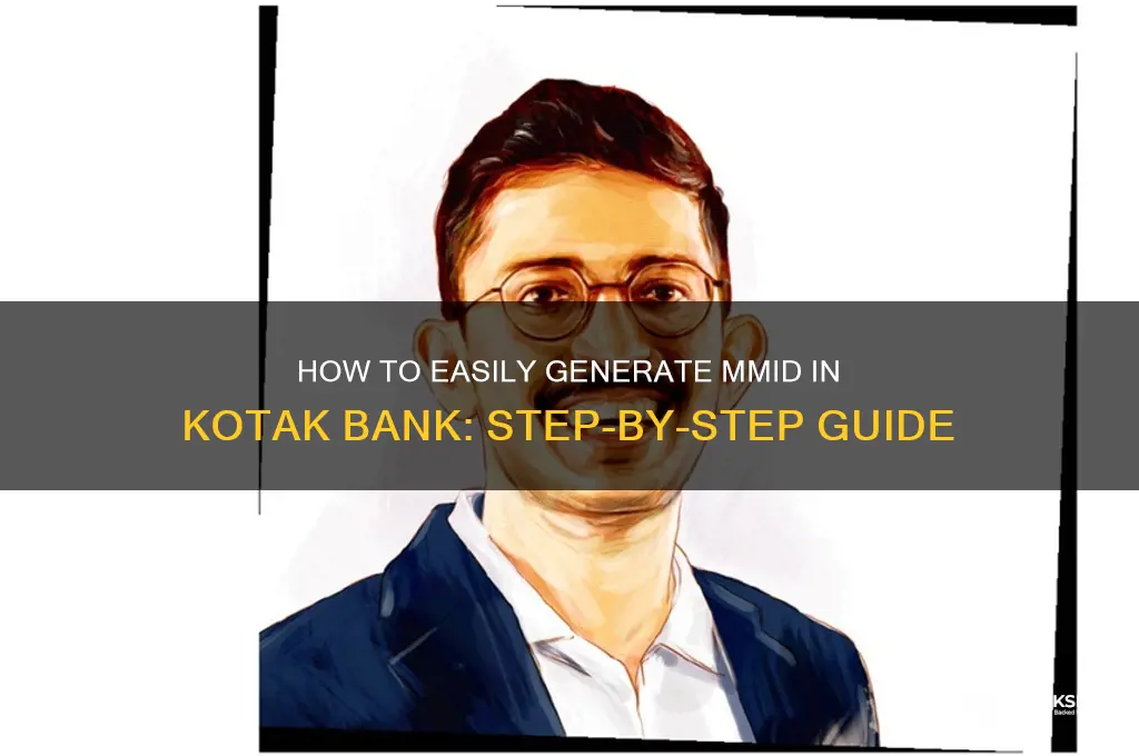how to generate mmid in kotak bank