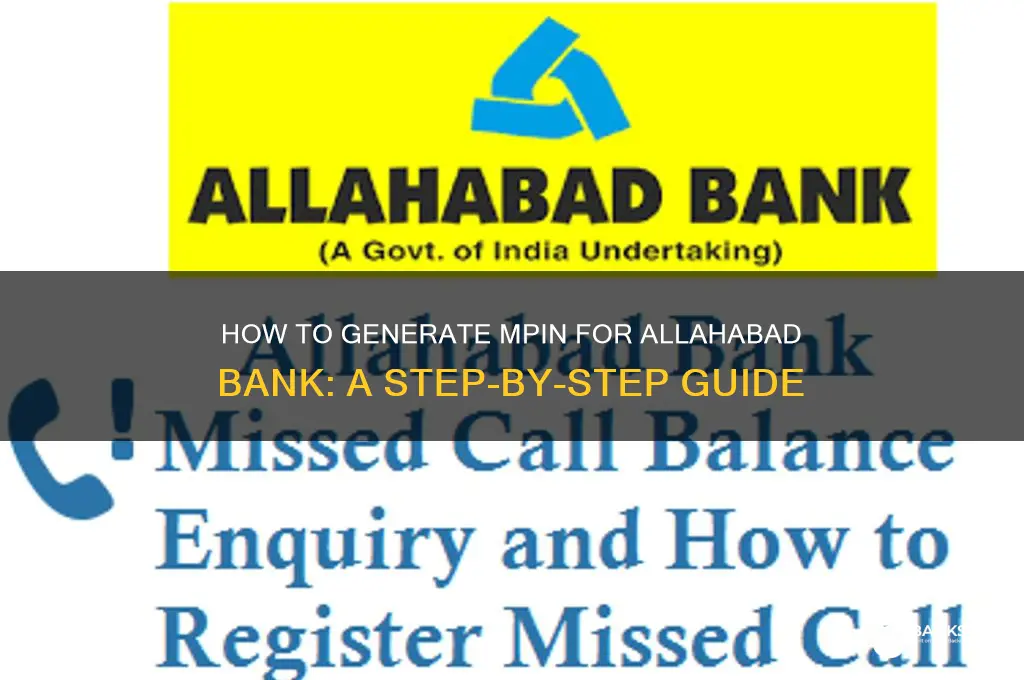 how to generate mpin for allahabad bank