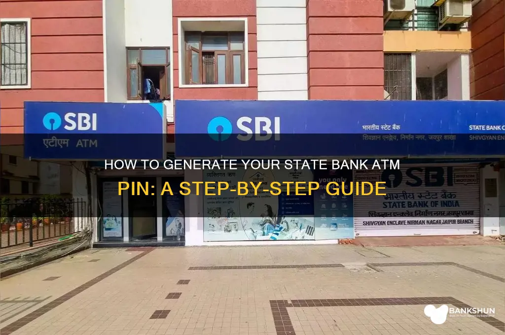 how to generate state bank atm pin