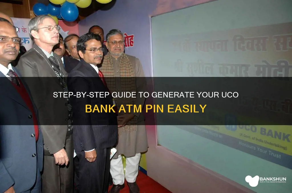 how to generate uco bank atm pin
