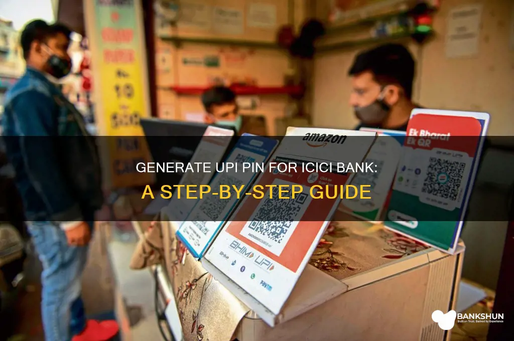 how to generate upi pin icici bank